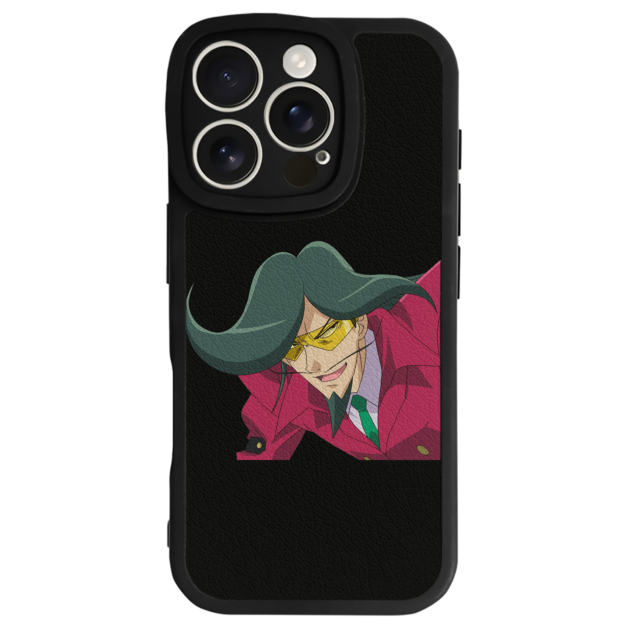 （画像用） 遊☆戯☆王 Yu-Gi-Oh! 【iPhone 16シリーズ対応】シリコンスマホケース（レザー調） 材質：シリコン